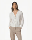 Knits | Linen Cotton Rec. Pol. | Ynao | white linen