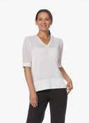 Strick | Ecotule | Zita | White Knit