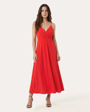 Jurk | Light Travel | Larkie | Poppy Red