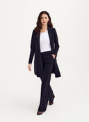 Pants | Bonded Travel | Bazy Bonded | Black-Blue