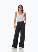 Pants | Comfort Travel | Kona Long | Black-Blue