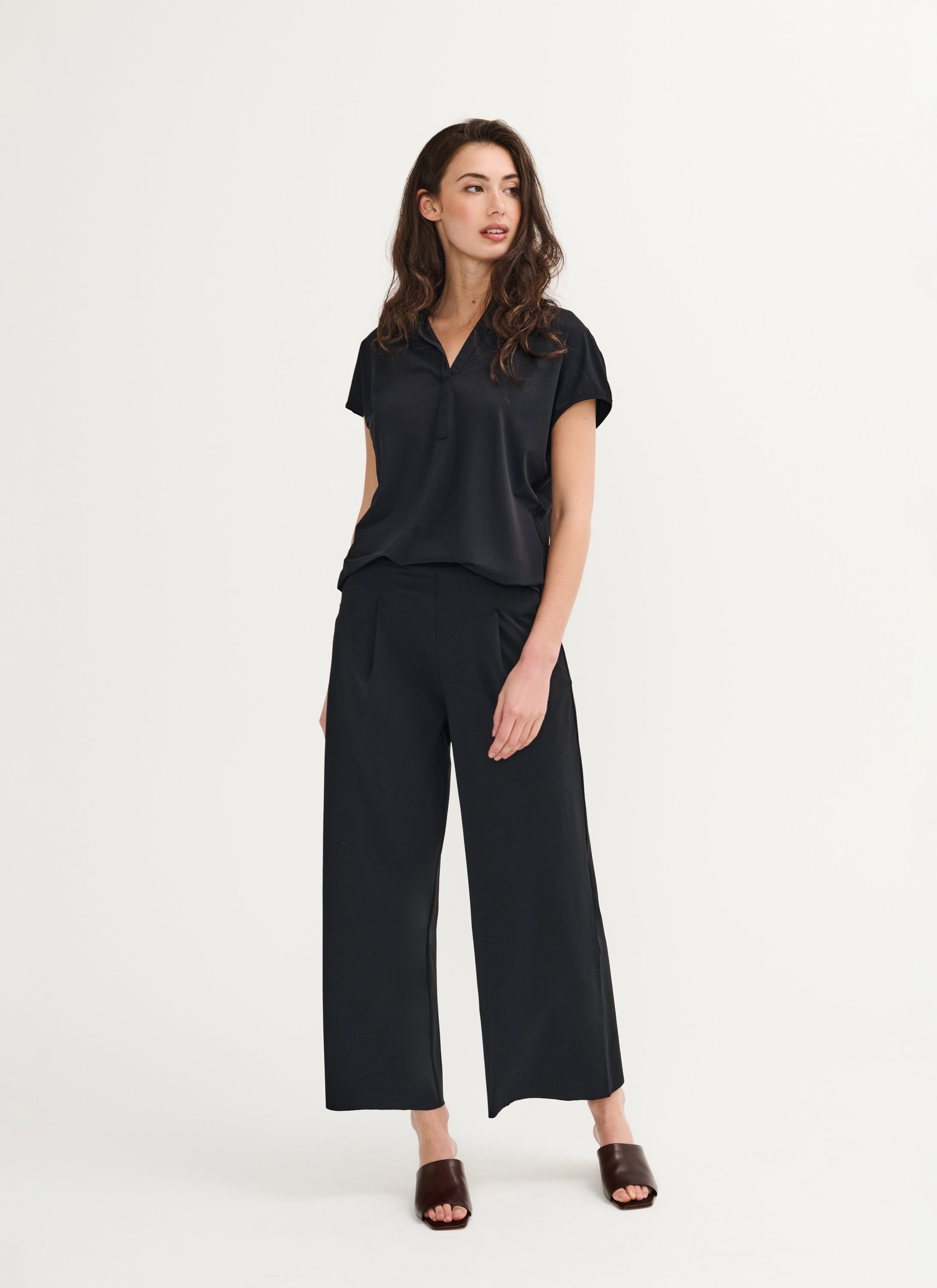 Pants | Travel Jersey | Kona | Deep Black | Japan TKY – JapanTKY