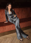 Pants | Velour Tencel | Kona Long Velvet | Silver Velvet