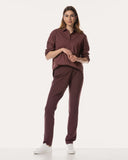 Pants | Bonded Travel | Uzuki | Merlot