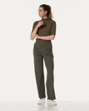 Hose | Comfort-Travelqualität | Biharu | Olive Night
