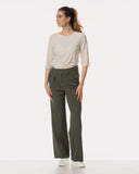 Hose | Comfort-Travelqualität | Biharu | Olive Night