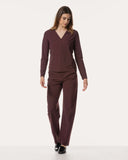 Pants| Comfort Travel | Suzuko | Merlot