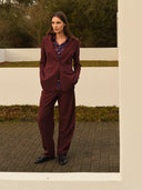 Pants| Comfort Travel | Suzuko | Merlot