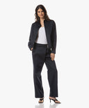 Pants | Cotton Stretch | Botan | Black Blue