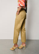 Pants | Cotton Stretch | Noe 7/8 | Safari sand Cotton