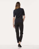 Pants | Bonded Travel | Hita | Deep Black