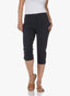 Pants | Regular Travel | Capri | Black-Blue