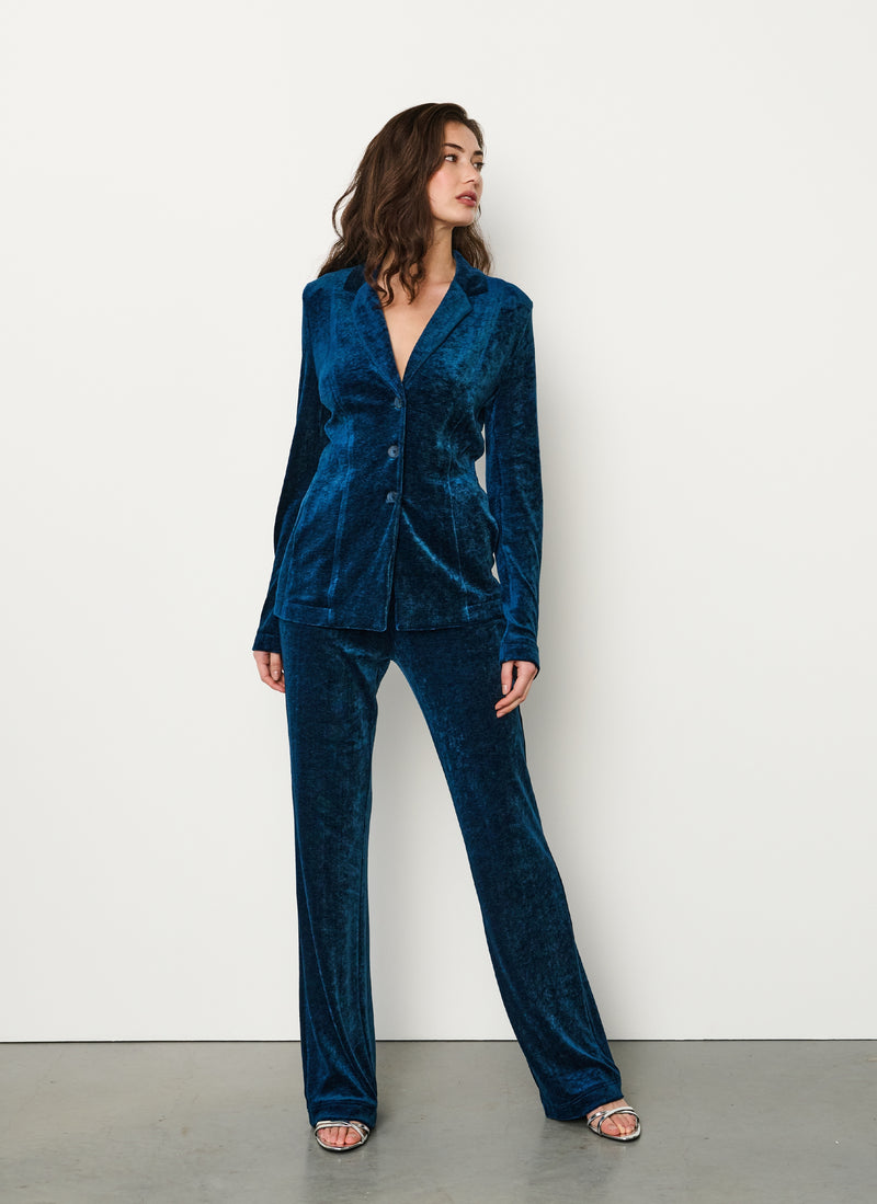 Hose | Velour Tencel | Rylee Velvet | Sapphire Velvet