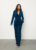Pants | Velour Tencel | Rylee Velvet | Sapphire Velvet