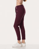 Pantalon | Bonded Travel | Hita | Merlot