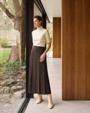 Skirt | Recycled Regular Travel | Zunari | Brown