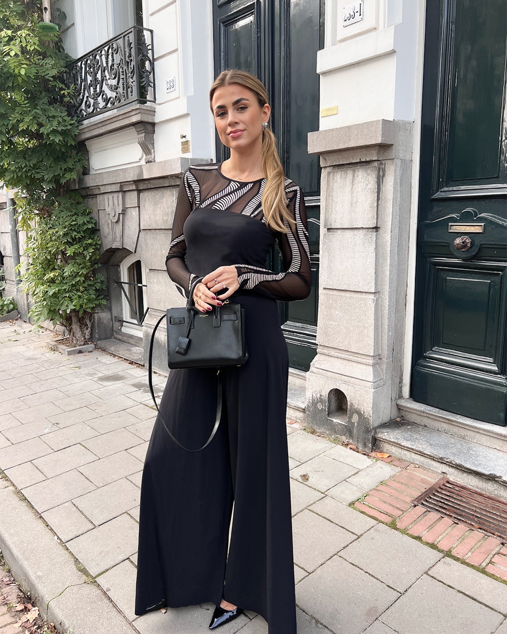 Jumpsuit | Light Travel | Sakame | Deep Black