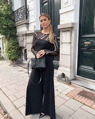 Jumpsuit | Light Travel | Sakame | Deep Black