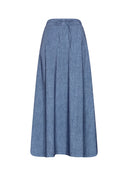 Skirt | Regular Travel Print | Ruby Dessin | Delave Stripe