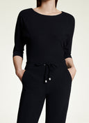 T-Shirt | Lightweight Travel Qualität | Nariko | Deep Black