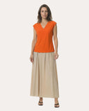 Top | Regular Travel | Vika | Burned Orange