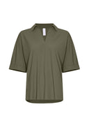 Top | Regular Travel | Nui | Dusky Green