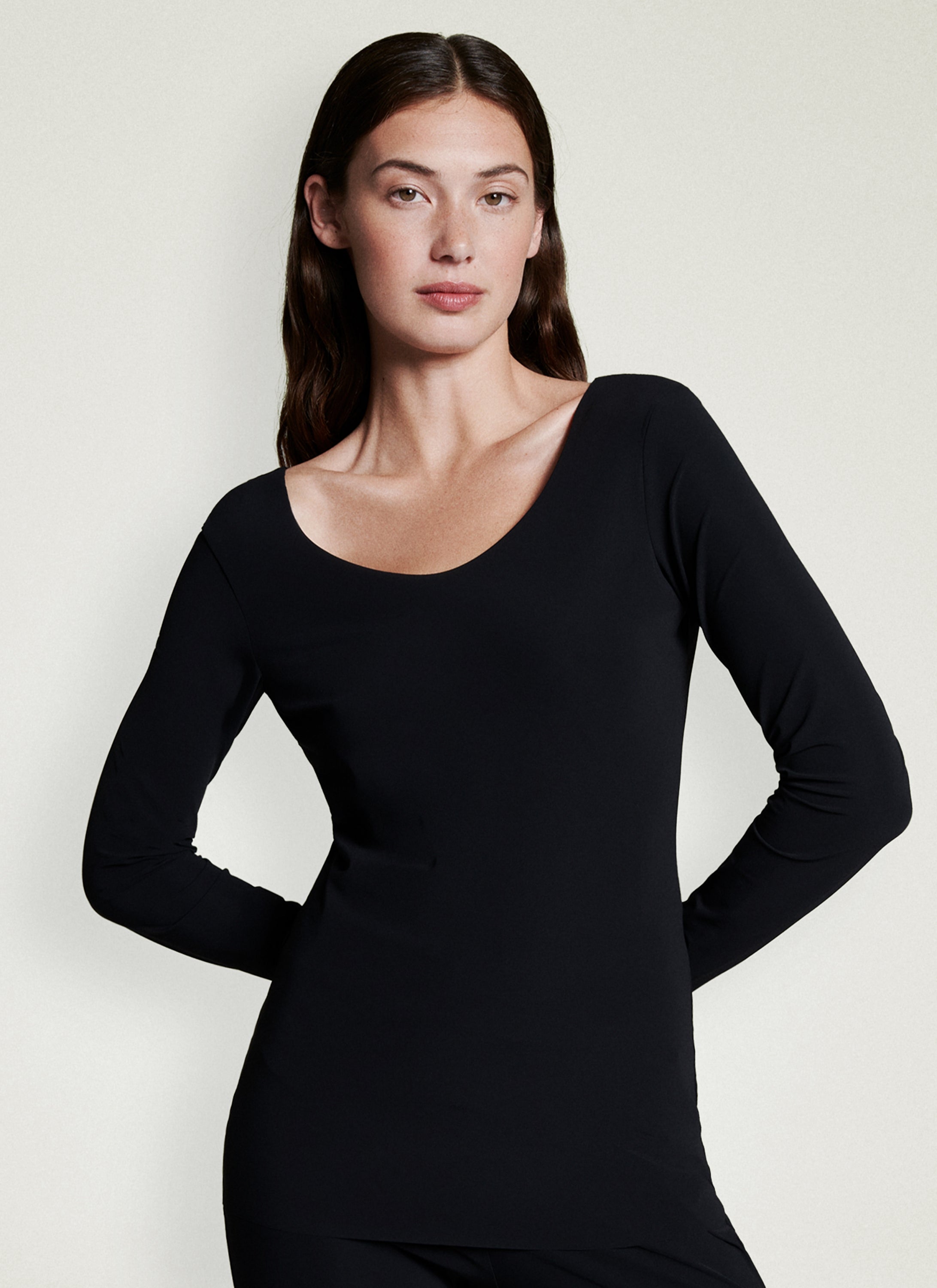 Long-sleeve | Top | Reversible | Travel Jersey | Tiyo | Black-Blue