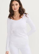 Langarm | Oberteil | Wendbar | Reisetrikot | Tiyo | Weiß