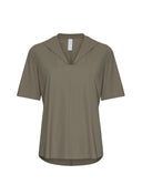 Top | Light Travel | Honami | Dusky Green