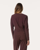 Top | Recycled Regular Travel | Akira | Merlot