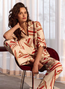 Top | Viscose linen | Rui | Geometric Lines