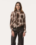 Bluse | Viskose | Lihana | Espresso Splash