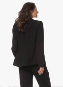Blazer | Crepe | Charis | Deep Black
