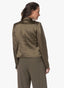 Blazer | Heavy Satin Stretch | Zofi | Olive Satin