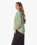 Blouses | Cotton | Bise Dessin | leaves