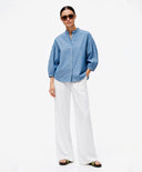 Blouse | Cotton | Bise | chambray