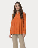 Bluse | Light-Travelqualität | Milly | Burned Orange