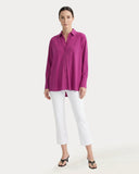Blouse | Light Travel | Milly | Cyclam