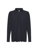 Bluse | Light-Travelqualität | Milly | Black-Blue