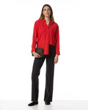 Blouse | Recycled Regular Travel | Mikuya | Spicy Red