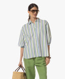 Bluse | Regular Travel Qualität | Yomie Dessin | Bold Stripe