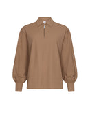 Blouse | Regular Travel | Sotoko | Mocca Mousse