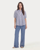 Blouse | Regular Travel Stripe | Billy Dessin | Avio Stripe