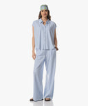 Blouse | Soft Travel | Tsuba | Cashmere Blue