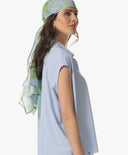 Blouse | Soft Travel | Tsuba | Cashmere Blue