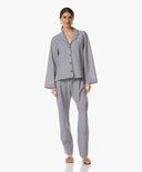 Blouse | Comfort Travel | Jorika Dessin | Grey Structure