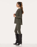 Bluse | Light-Travelqualität | Mykas | Olive Night