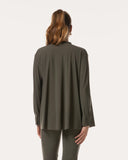 Bluse | Light-Travelqualität | Mykas | Olive Night