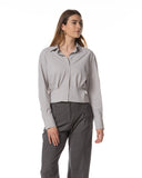 Blouse | Recycled Regular Travel | Yukako | Mid Grey