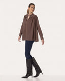 Blouse | Light Travel | Mykas | Cacao